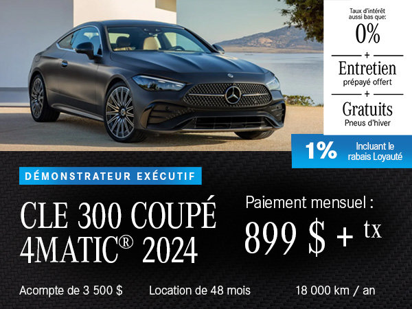 CLE 300 Coupe 4Matic 2024