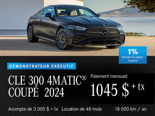 CLE 300 4Matic Coupe 2024