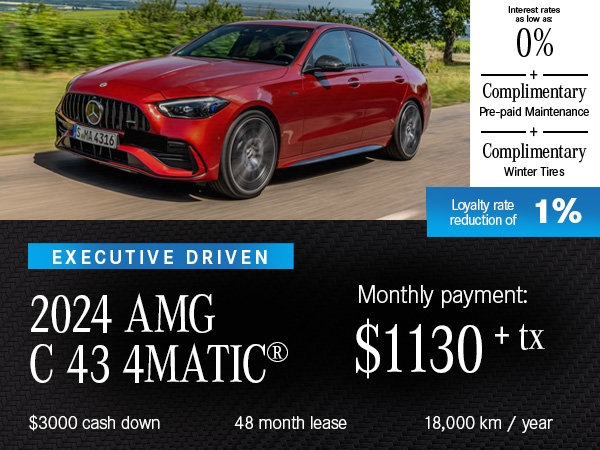 2024 AMG C 43 4Matic