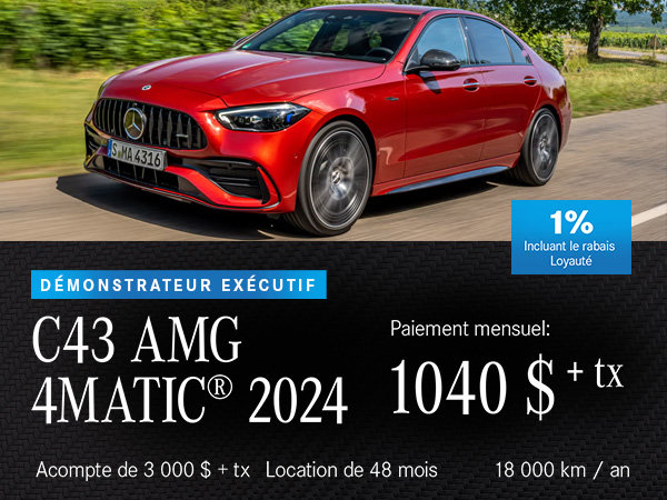 C43 AMG 4Matic 2024