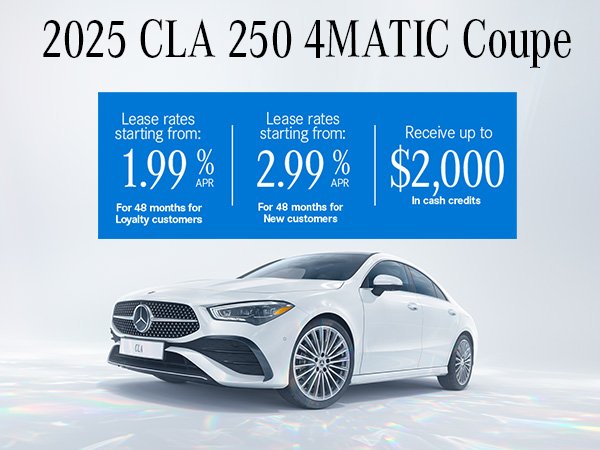 2025 CLA Coupe
