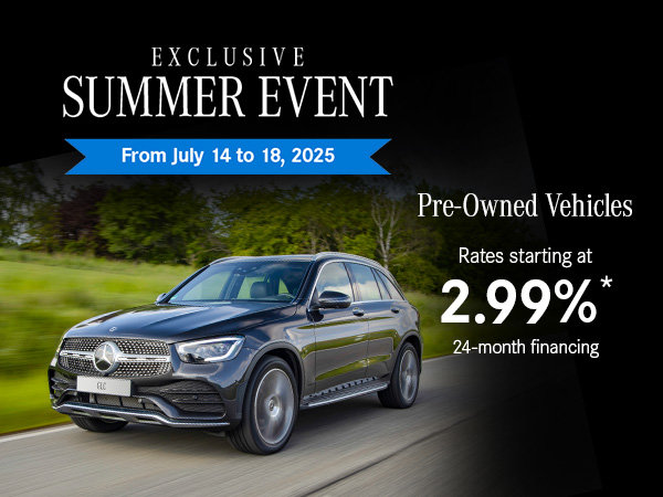 Exclusive Summer Event Pre-owned