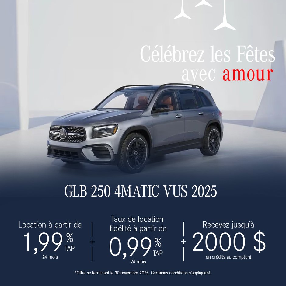 GLB 250 4MATIC VUS 2025