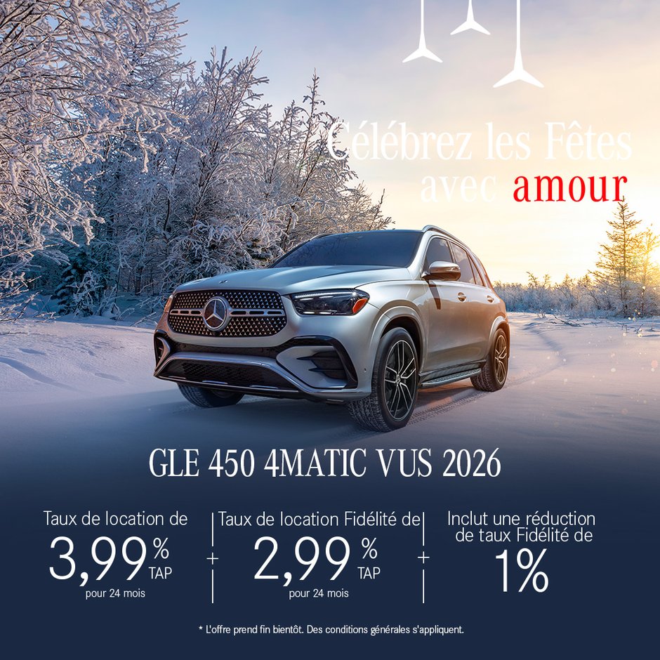 GLE 450 4MATIC VUS 2026