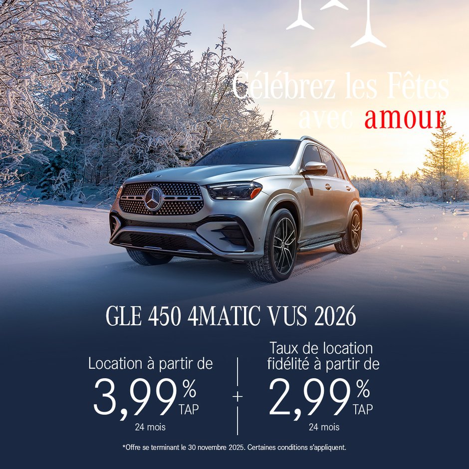 GLE 450 4MATIC VUS 2026