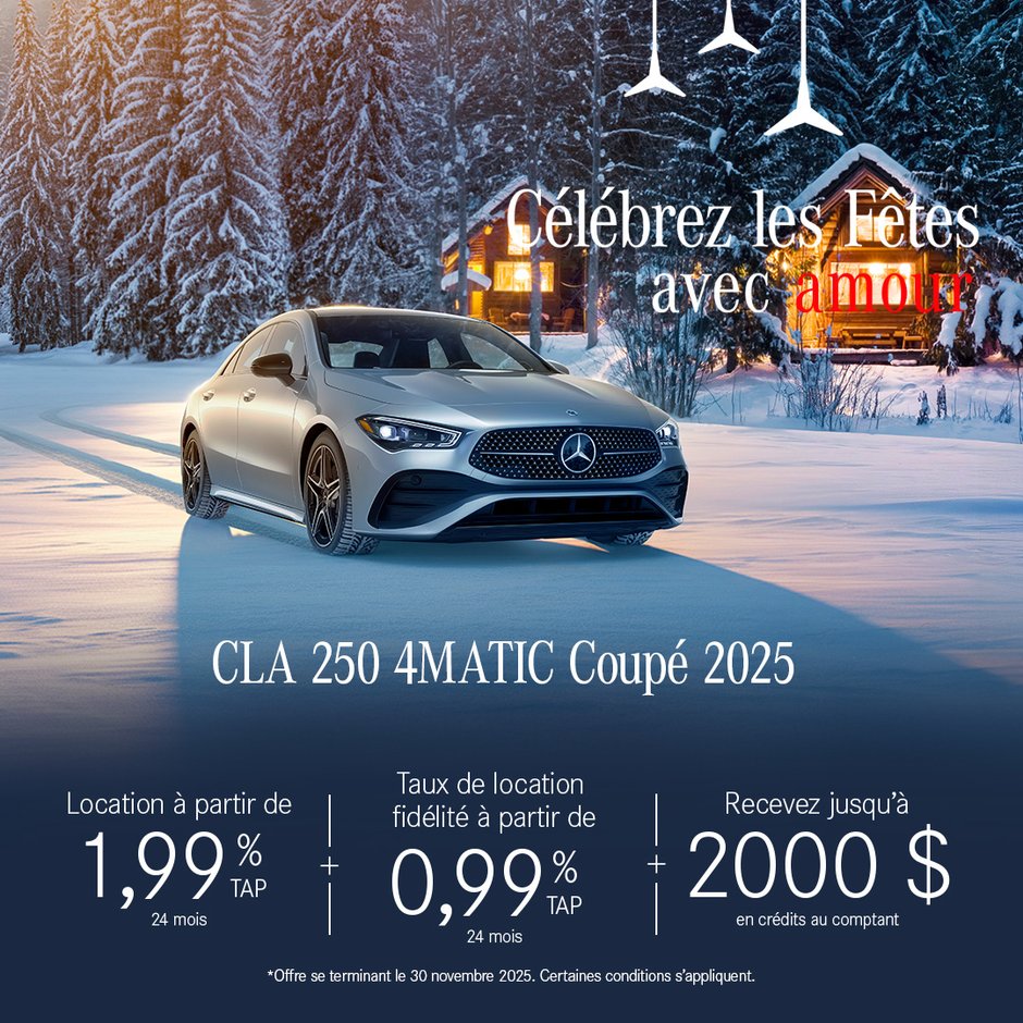 CLA 250 4MATIC Couep 2025