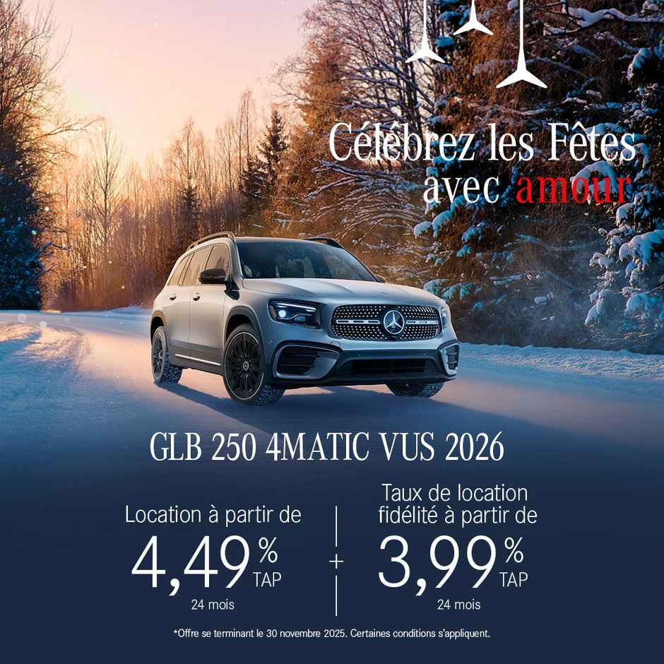 GLB 250 4MATIC VUS 2026