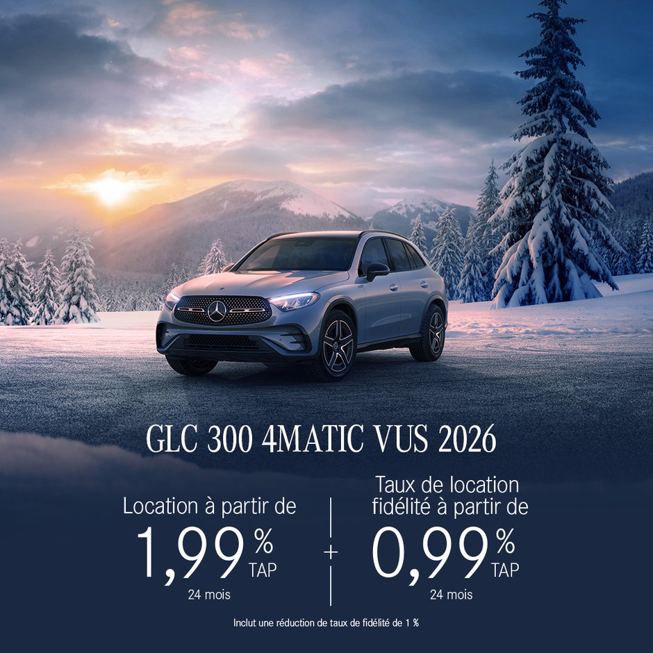 GLC 300 4MATIC VUS 2026