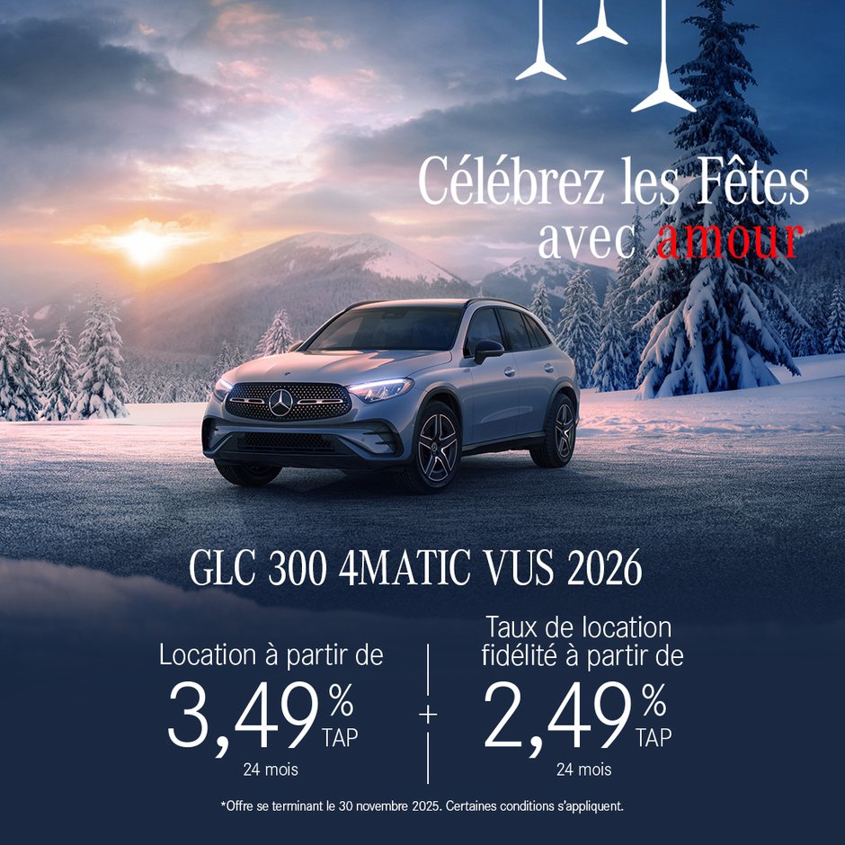 GLC 300 4MATIC VUS 2026