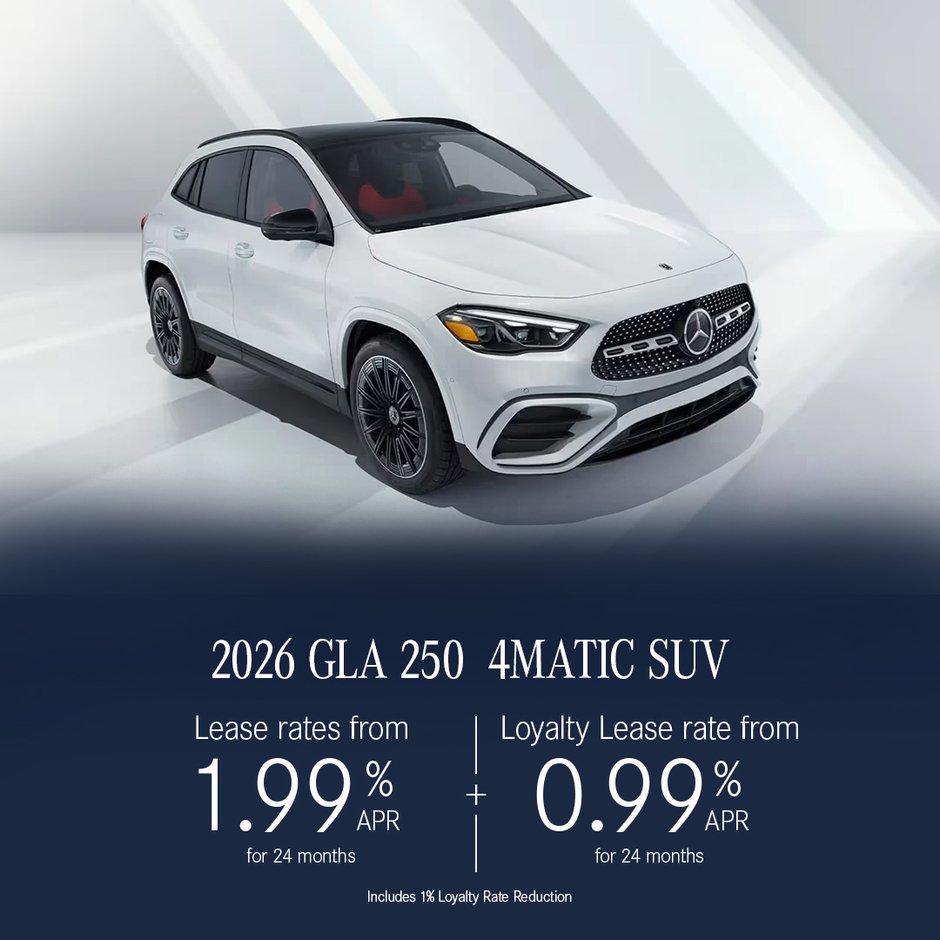 2026 GLA 250 4MATIC SUV