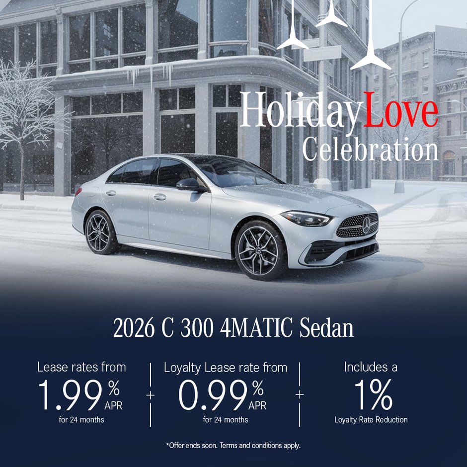 2026 C 300 4MATIC Sedan