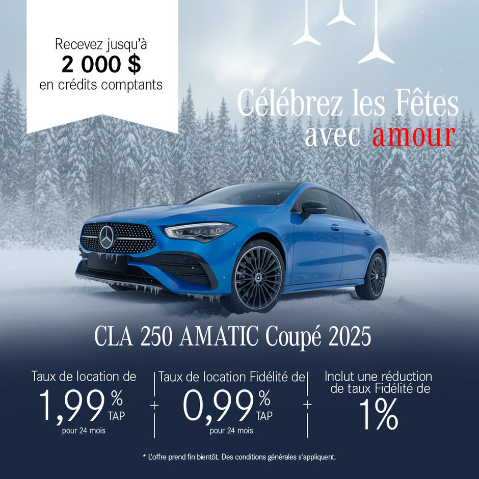CLA 250 4MATIC Coupe 2025