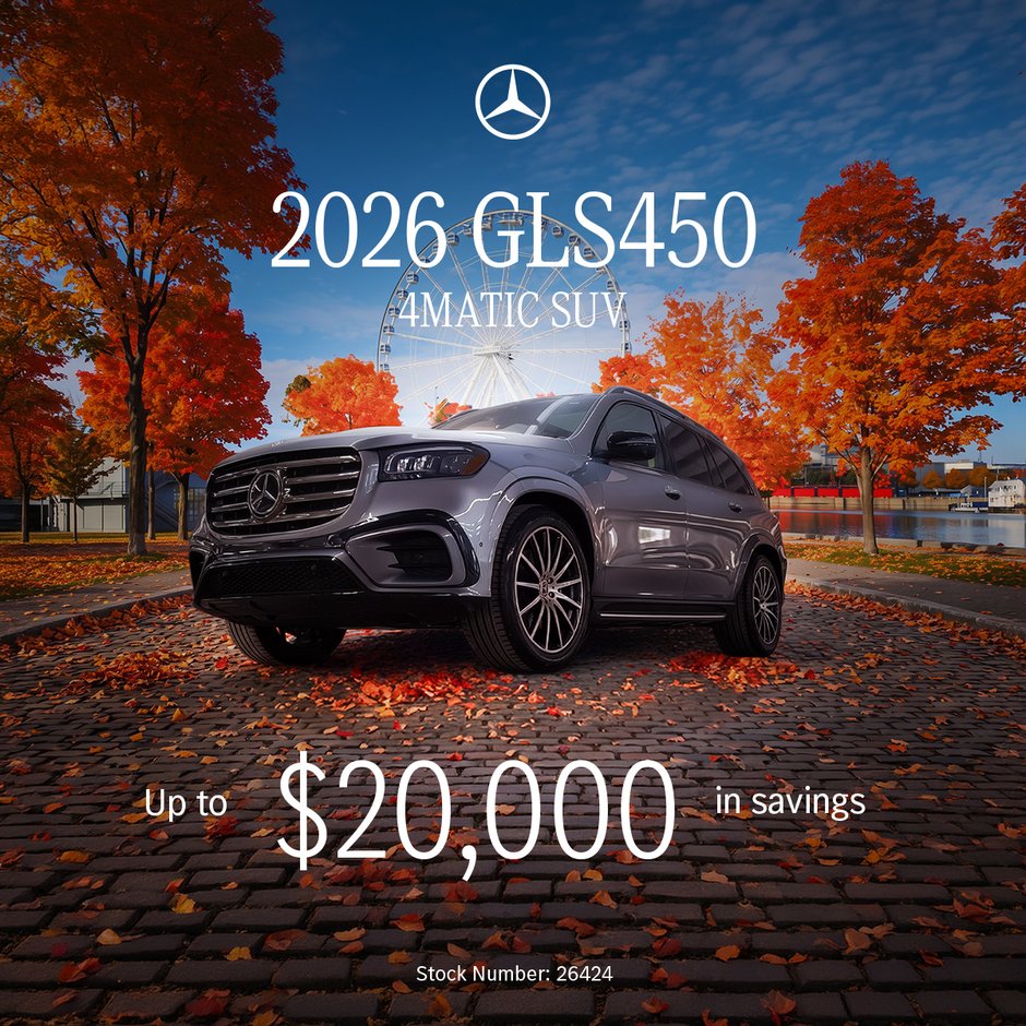 2026 GLS 450 4MATIC SUV