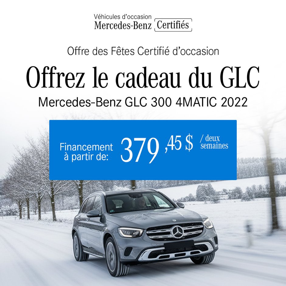Offrez le cadeau du GLC