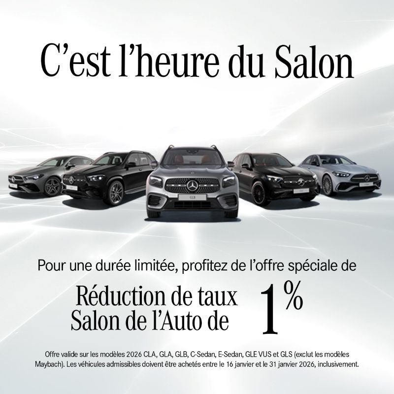 Reduction de taux Salon de l'Auto de 1%