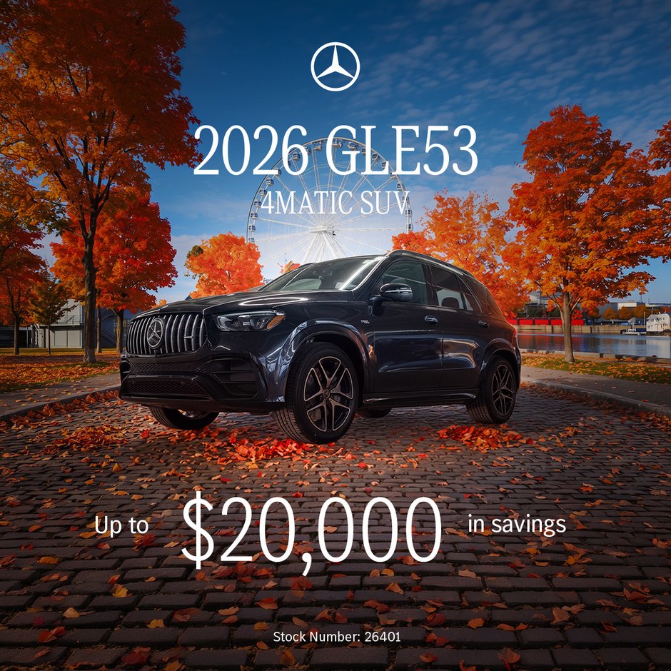 2026 GLE 53 4MATIC
