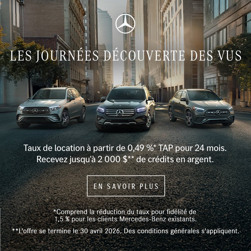 Les Journees Decouverte Des VUS