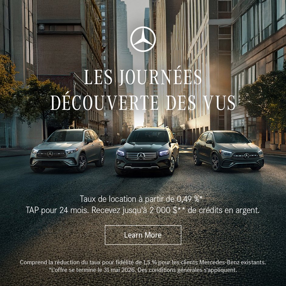 Les Journees Decouverte Des VUS