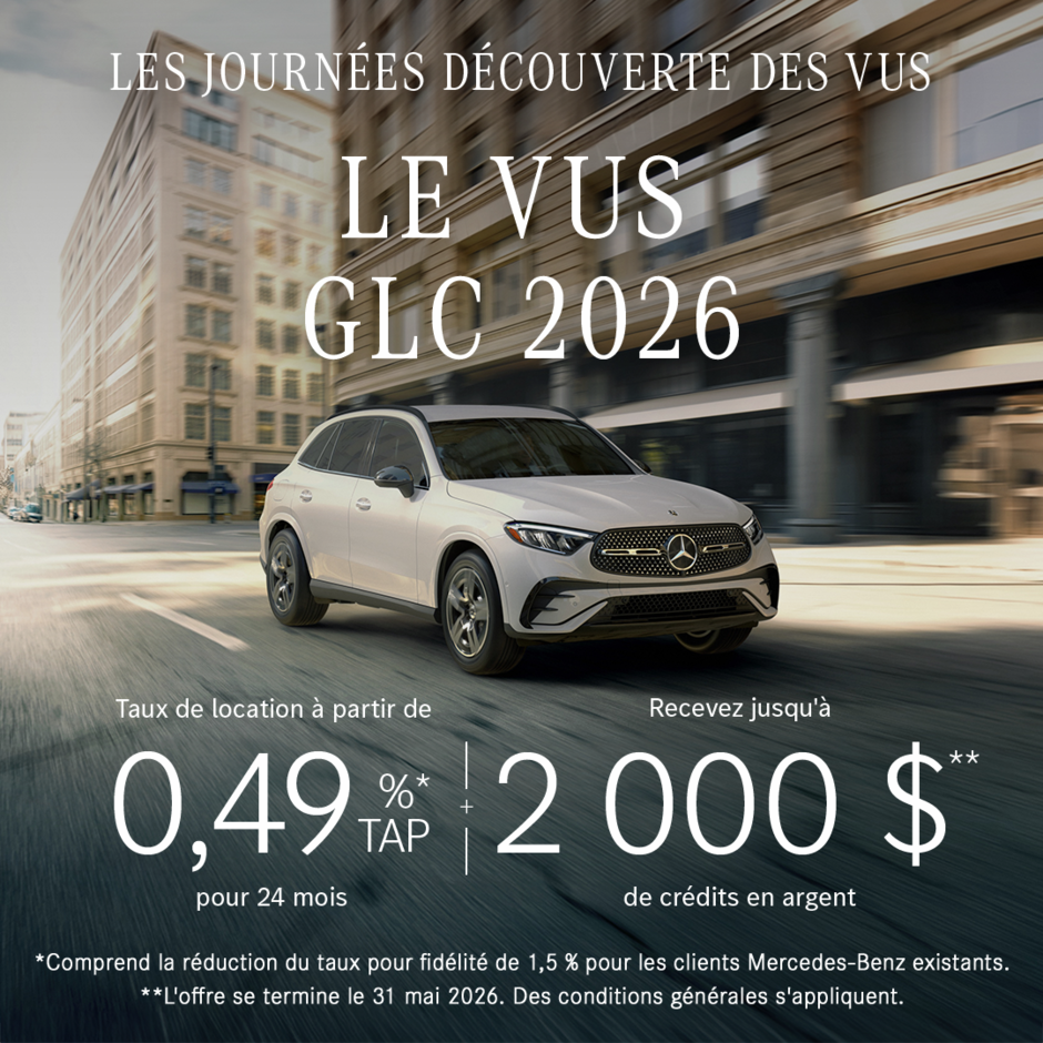 LE VUS GLC 2026