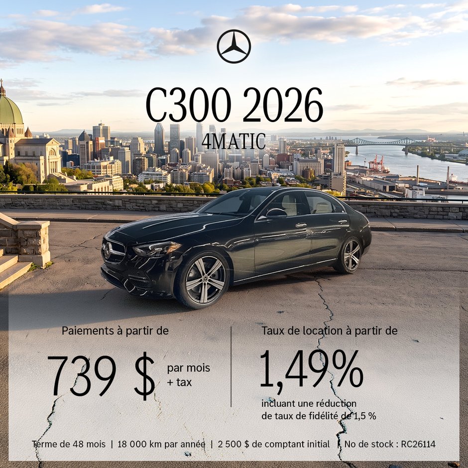 C300 2026 4MATIC