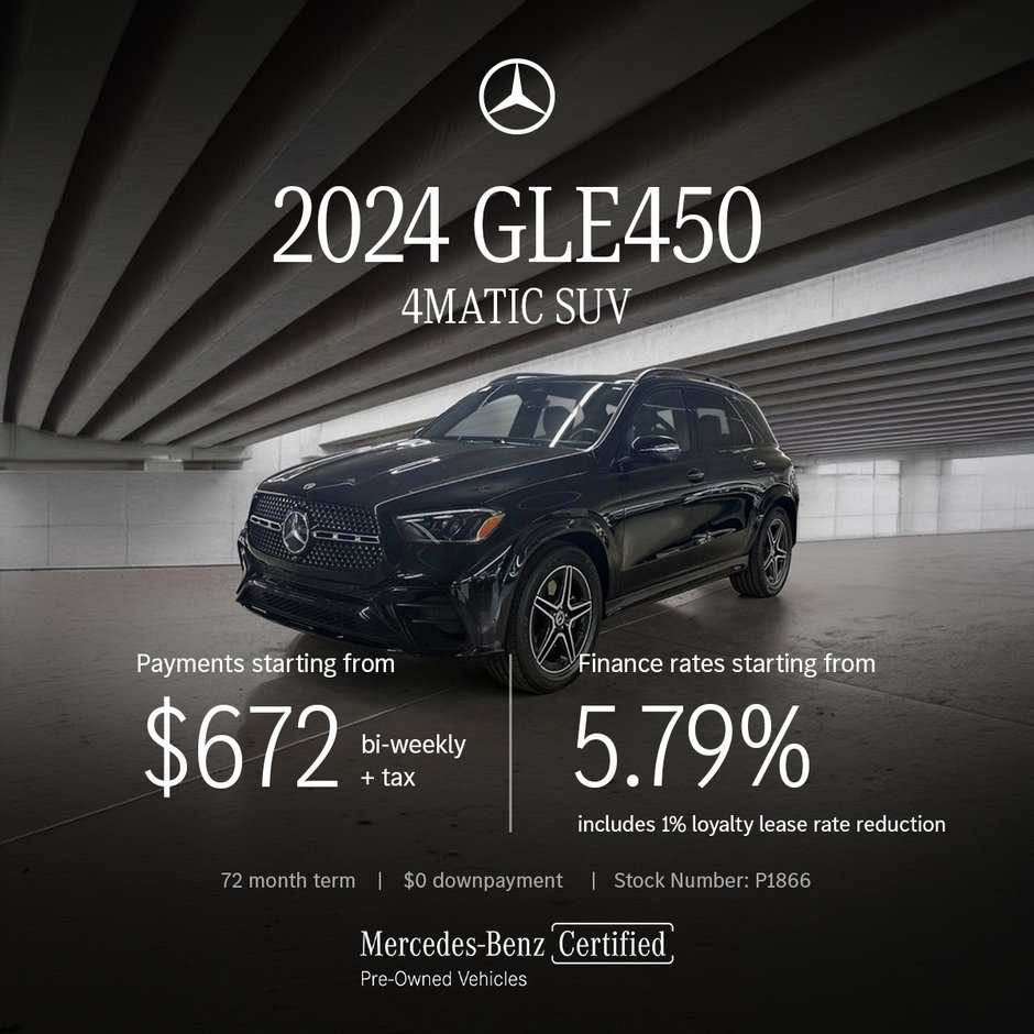 2024 GLE450 4MATIC SUV