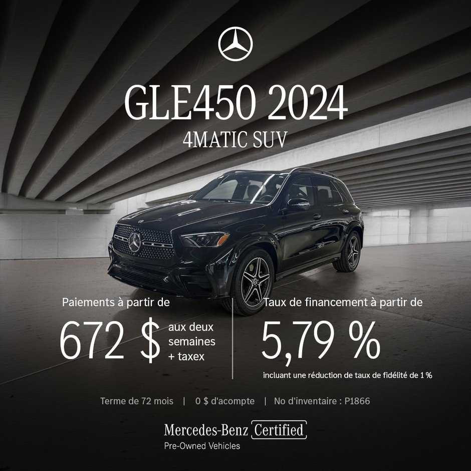 GLE450 2024 4MATIC SUV