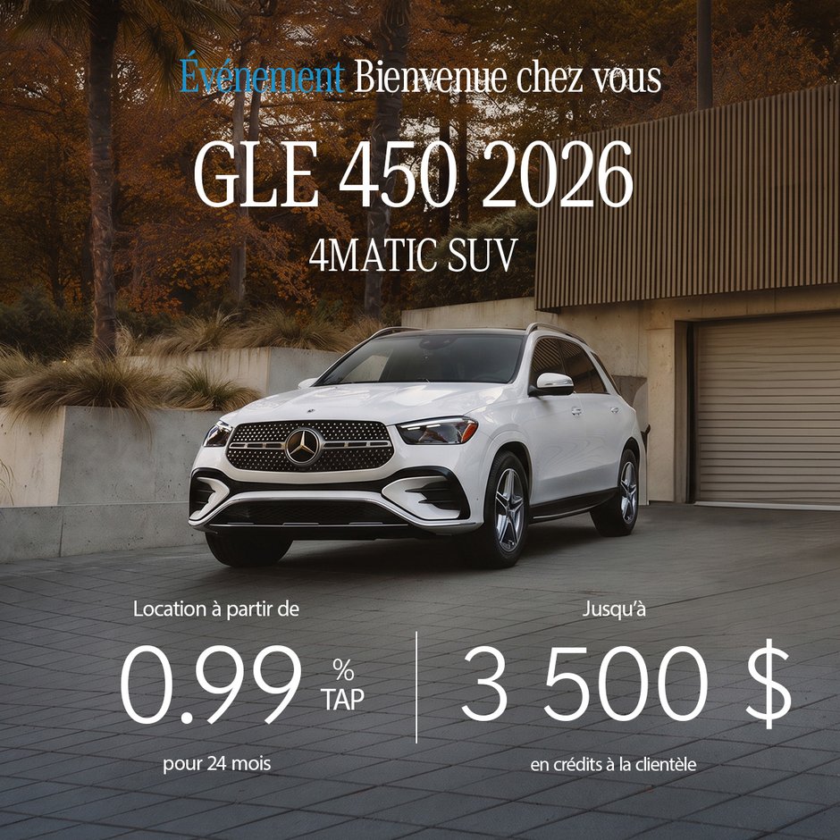 GLE450 2026 4MATIC SUV