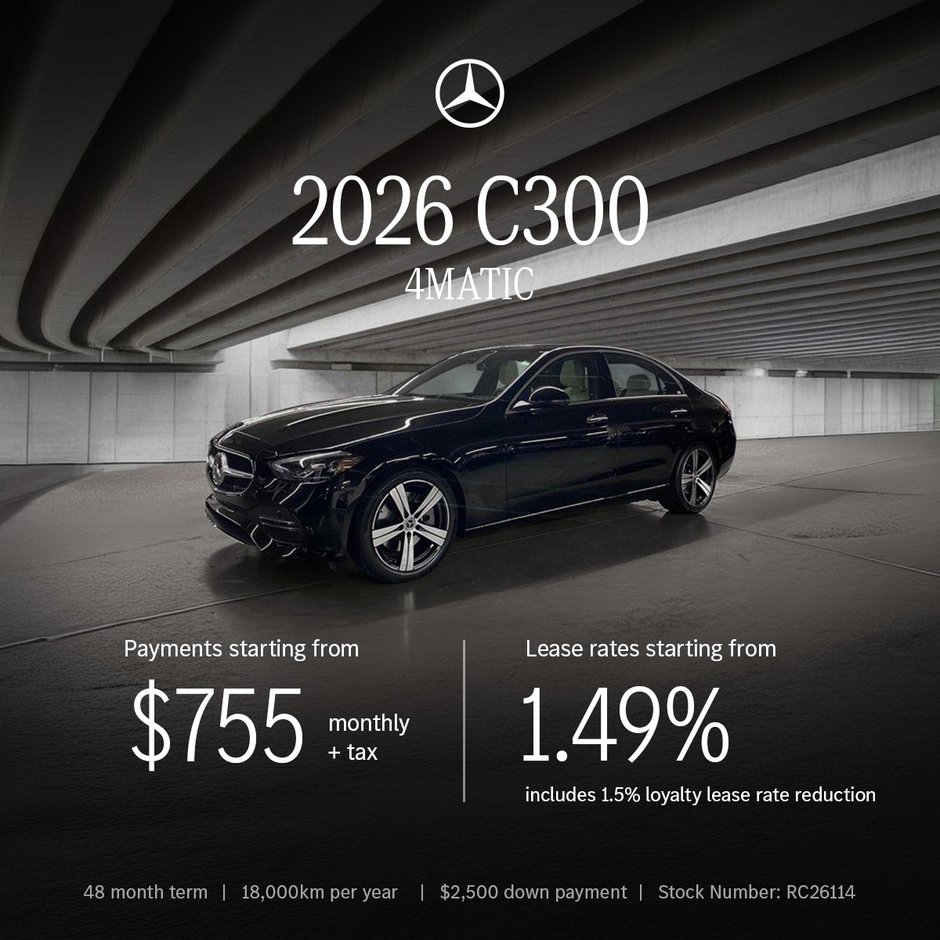 2026 C300 4MATIC