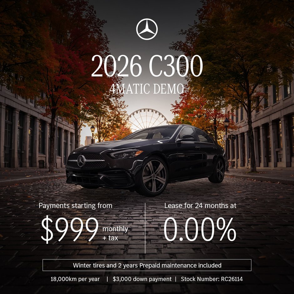 2026 C300 4MATIC