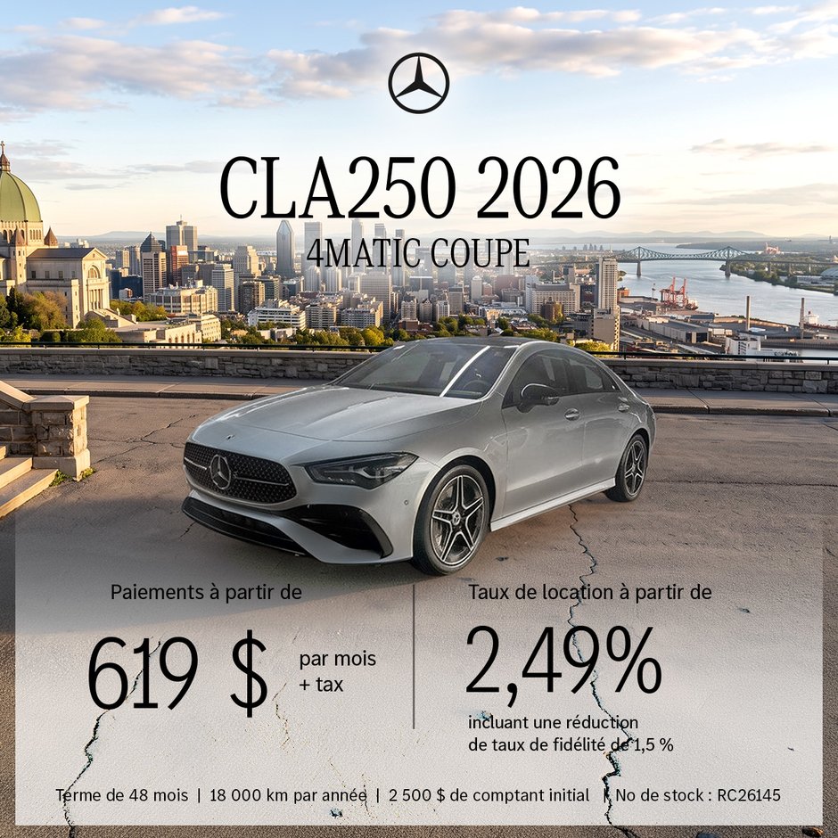CLA 250 2026 4MATIC