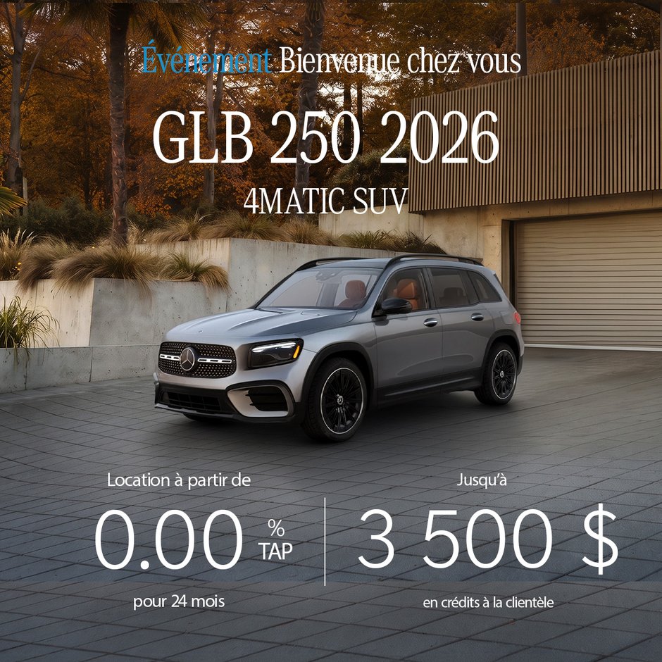 2026 GLB 250 4MATIC SUV