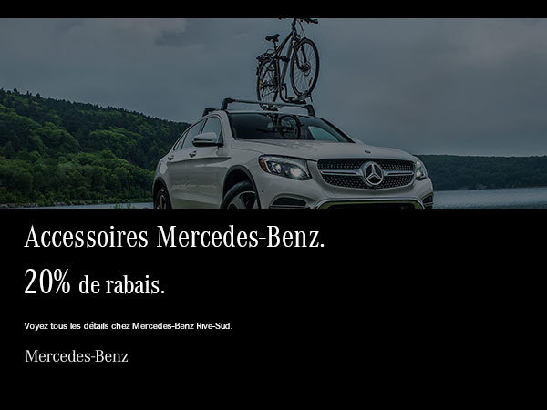 Accessoires Mercedes-Benz à 20% de rabais.