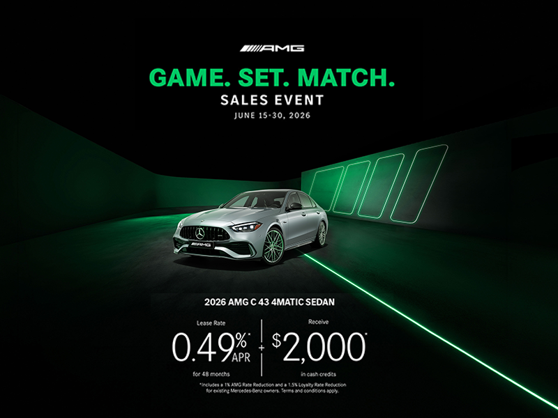 2026 Mercedes-AMG C 43 4MATIC Sedan Offer