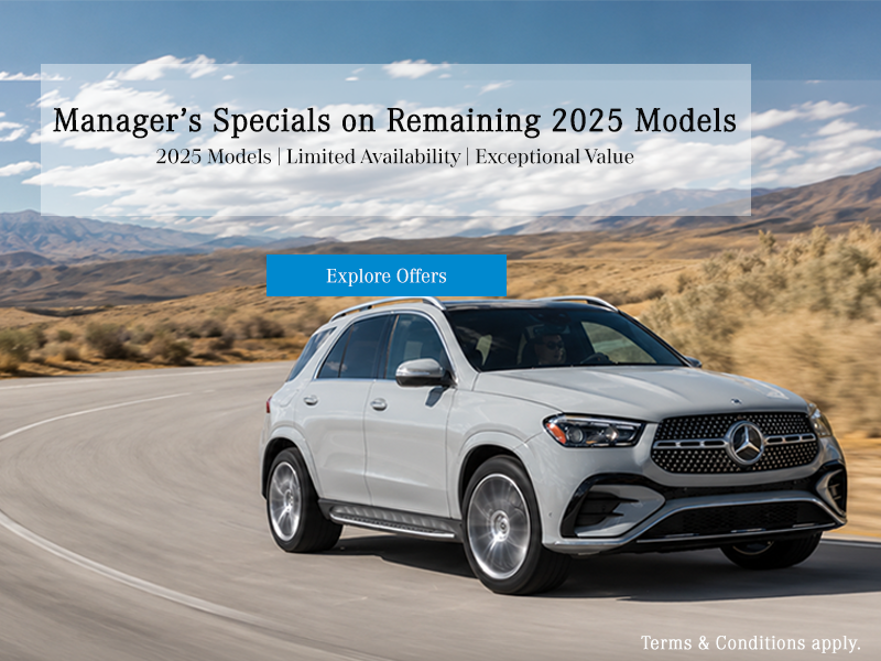 August Manager’s Specials on Select 2025 Models