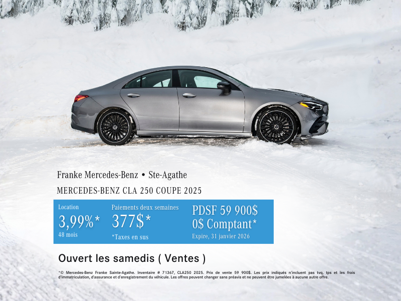 CLA 250 COUPE 2025