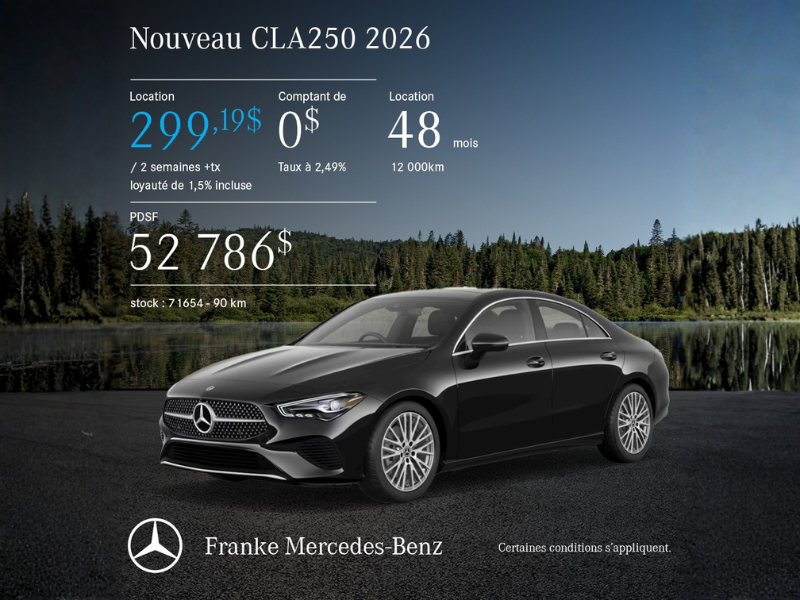 2026 CLA 250