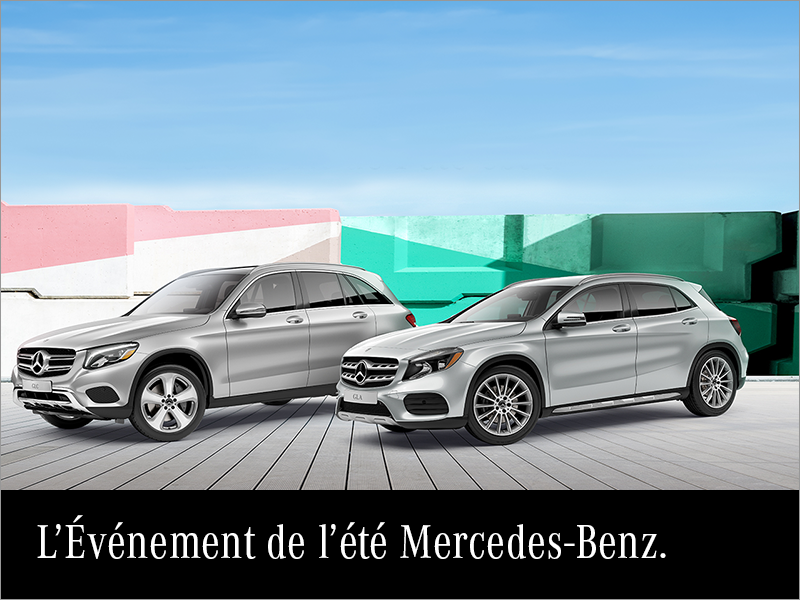 L'événement estival Mercedes-Benz.