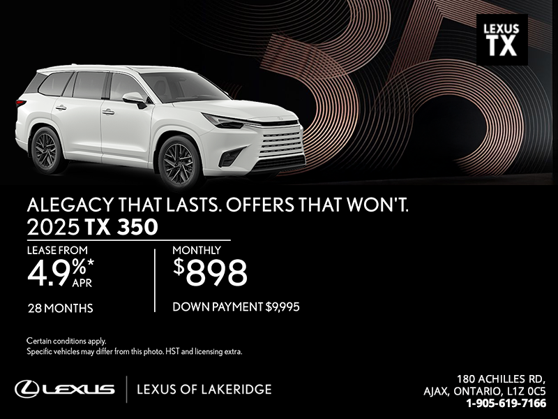 2025 Lexus TX