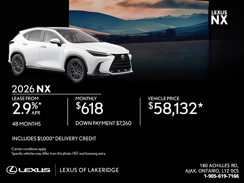 2026 Lexus NX