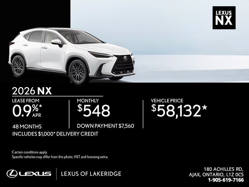 2026 Lexus NX