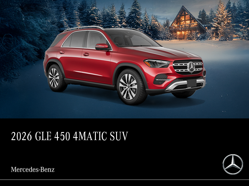 2026 GLE : 24-month Lease at 3.99%