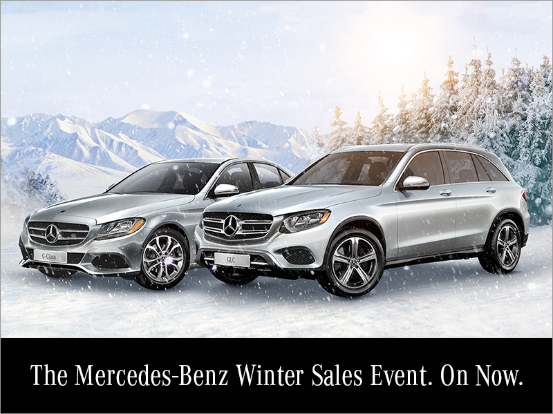The Mercedes-Benz Winter Sales Event. Now On.