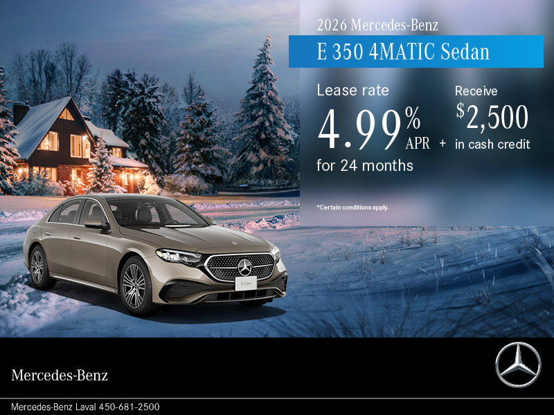 2026 E 350 4MATIC Sedan