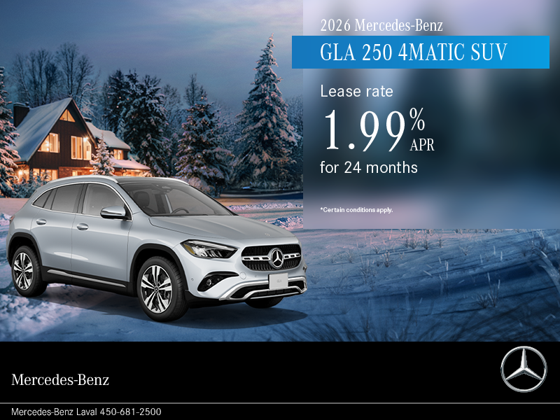 2026 GLA 250 4MATIC SUV