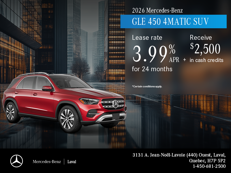 2026 GLE 450 4MATIC SUV