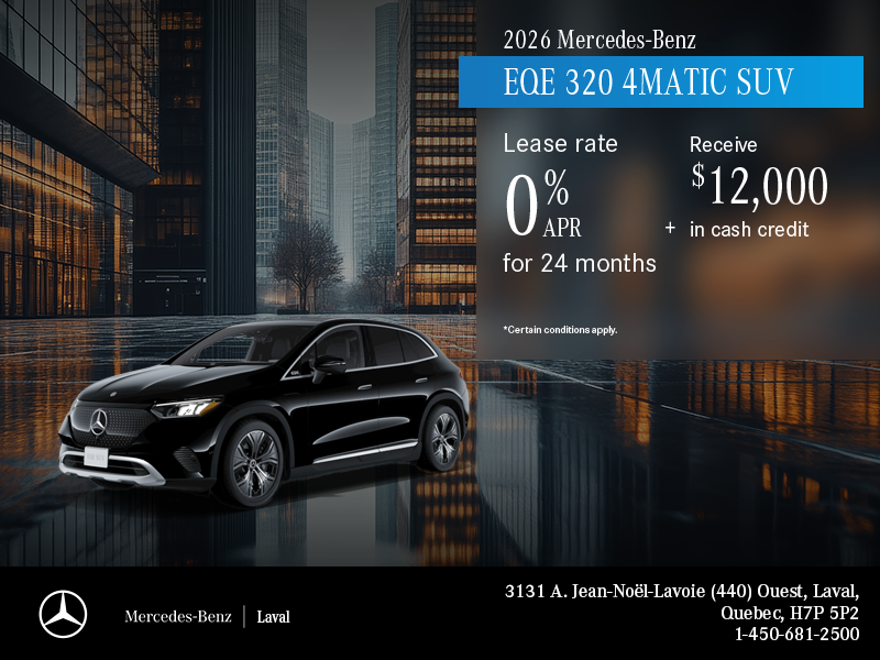 2026 EQE 320 4MATIC
