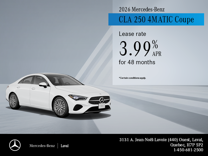 2026 CLA 250 4MATIC Coupe