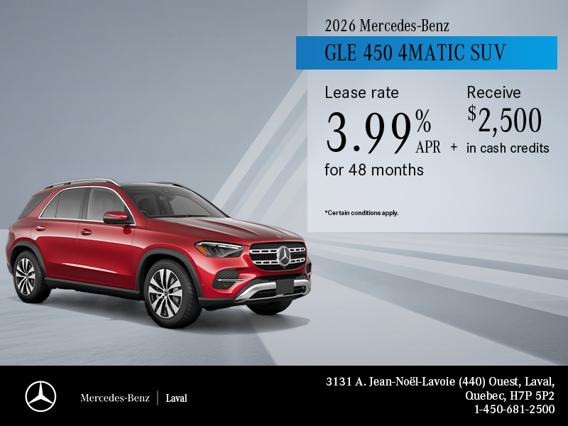 2026 GLE 450 4MATIC SUV