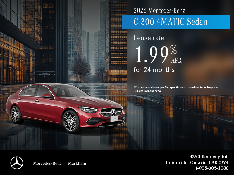 2026 C 300 4Matic Sedan