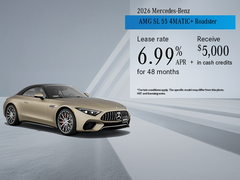 2026 AMG SL 55 4MATIC+ Roadster